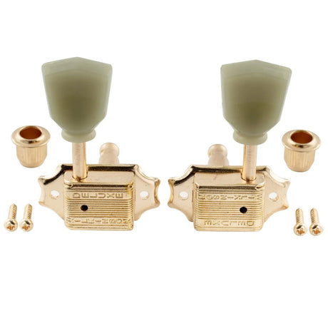 Wilkinson 3R3L 15:1 Ratio Semi Closed Deluxe Vintage Style Machine Heads - Parts - Wilkinson