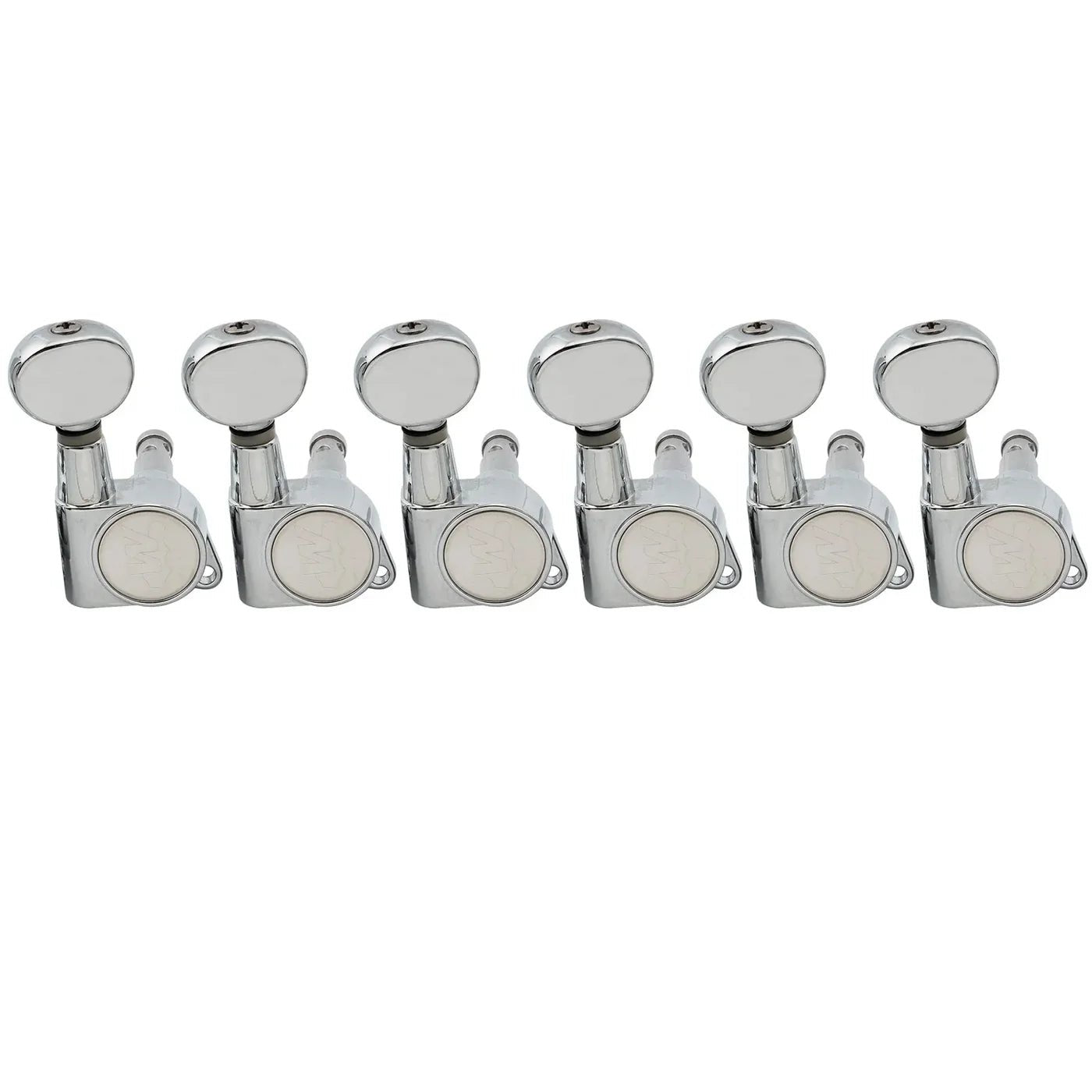 Wilkinson 6 - in - line E - Z - LOK Vintage Guitar Machine Heads - Parts - Wilkinson