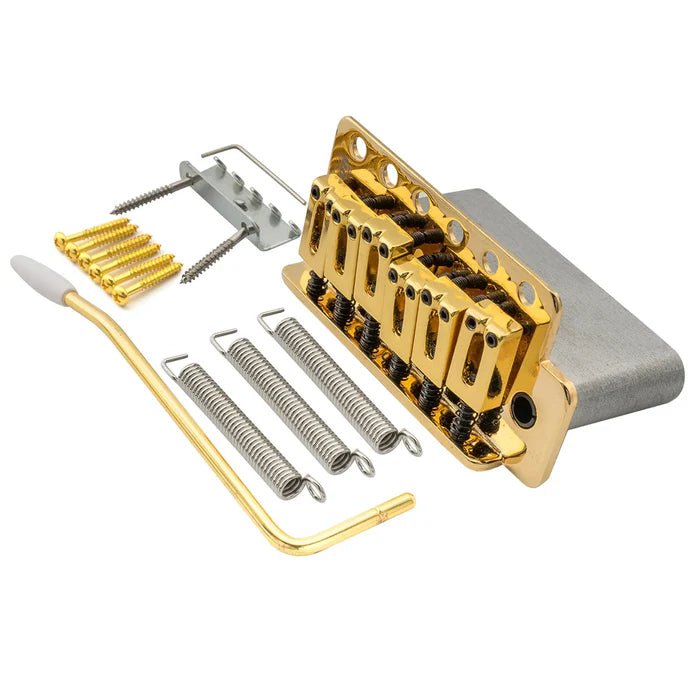 Wilkinson M Series 52.5mm 6 - Screw Modern Style Saddle Guitar Tremolo Bridge - Parts - Wilkinson