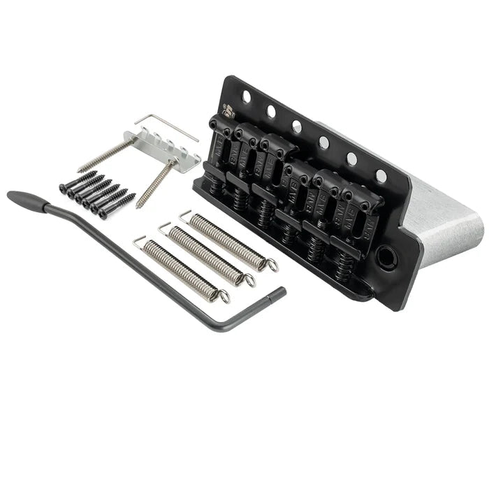 Wilkinson M Series 54mm 6 - Screw Vintage Bent Saddle Guitar Tremolo Bridge - Parts - Wilkinson