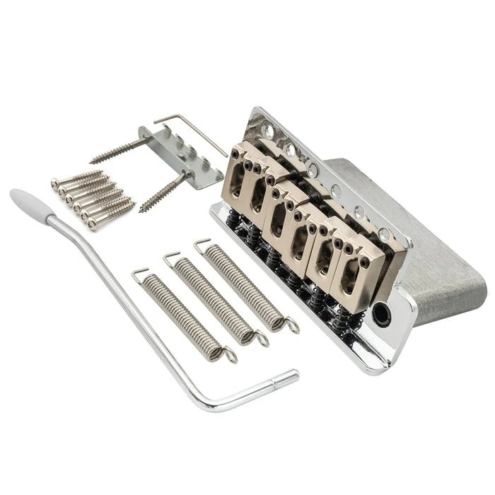 Wilkinson M Series 54mm String Spacing 6 - Screw Guitar Tremolo Bridge - Parts - Wilkinson