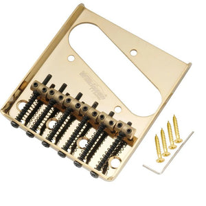 Wilkinson M Series 54mm Vintage Ashtray Style Bridge with 6 Brass Barrel Saddles - Parts - Wilkinson