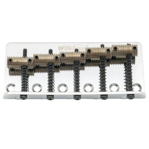 Wilkinson M Series WOB51T 72mm 5 - String Fixed Bass Bridge Threaded Saddles - Parts - Wilkinson