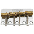 Wilkinson WBBC Bass Bridge Brass Saddles for 4 - String Precision/Jazz Bass - Parts - Wilkinson
