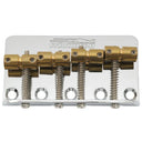 Wilkinson WBBC Bass Bridge Brass Saddles for 4 - String Precision/Jazz Bass - Parts - Wilkinson