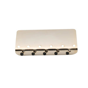 Wilkinson WBBC5 18mm Brass Saddles Steel Plate 5 - String Bass Bridge - Parts - Wilkinson