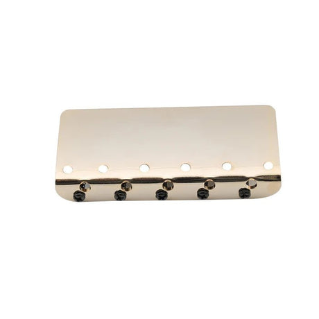 Wilkinson WBBC5 18mm Brass Saddles Steel Plate 5 - String Bass Bridge - Parts - Wilkinson