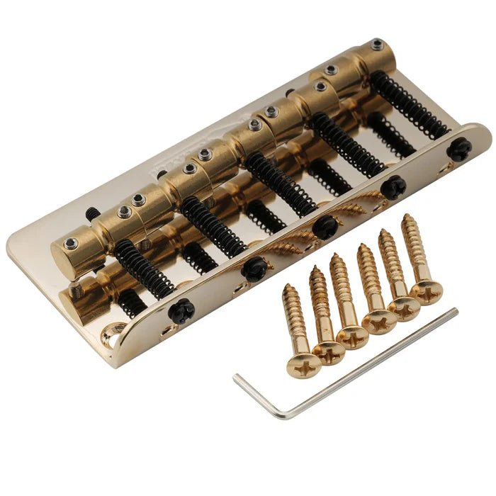 Wilkinson WBBC5 18mm Brass Saddles Steel Plate 5 - String Bass Bridge - Parts - Wilkinson