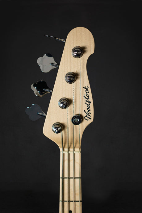 Woodstock J-Standard Bass Bronze Sparkle - Bass Guitars - Woodstock