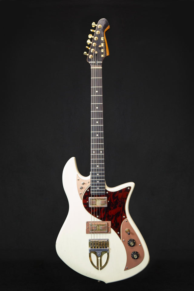 Zona Asgard Custom Handmade White Electric Guitar - Electric Guitars - Zona