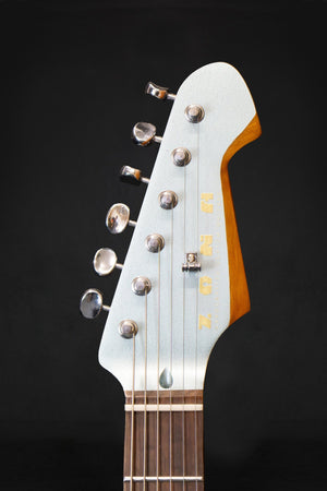 Zona Isca Custom Ice Blue Handmade Electric Guitar - Electric Guitars - Zona